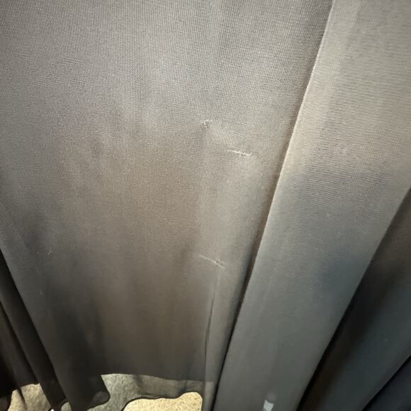 ALEX EVENINGS Gown And Jacket Shimmer Chiffon 2 PC SET Black Size 12 - Picture 9 of 10